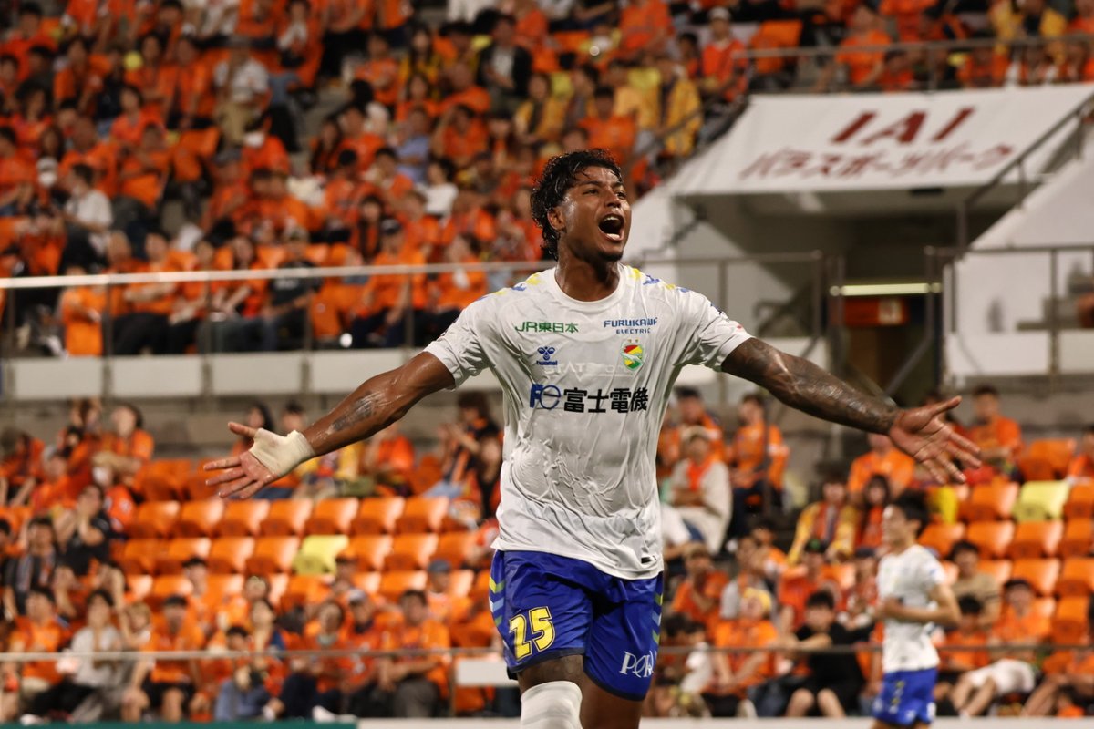 jef_united's tweet photo. ゴールシーンをプレイバック！

得点者
25 #マテウスインディオ 選手

スコアの確認はこちら💁 
https://t.co/CHqYCm6hk8

DAZN視聴はこちら💁 
https://t.co/cJAUz8uN6C

#jefunited 
#ジェフ千葉 
#jleague 
#WINBYALL https://t.co/Klp1AFoKOp