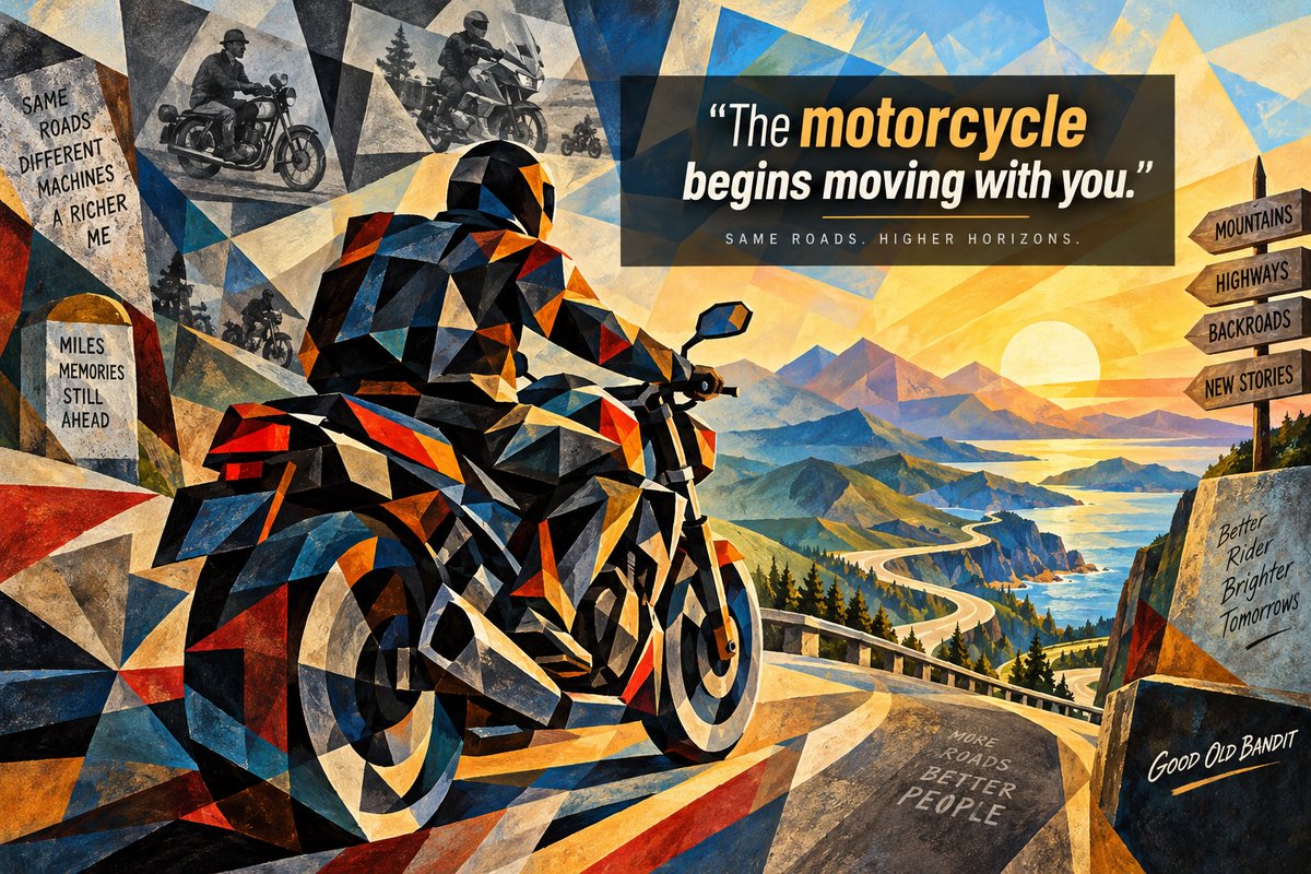 skmohindroo9's tweet photo. Great motorcycle body positioning is rarely dramatic. It is the quiet connection between rider, machine, road, and forty years of reasons to keep riding. #MotorcycleLife #RideMore #TwoWheelsFreedom #MotorcycleControl #MotorcycleRiding #RiderLife
https://t.co/dWdzGg8PZn https://t.co/yx7FJfEcL5