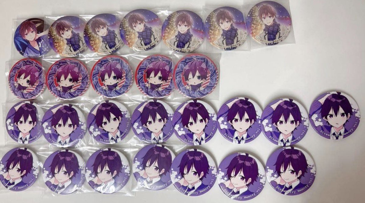 mina__000000's tweet photo. 求)買取 (PayPay等)

譲)画像のもの 🍓💜 缶バッジ

希望のお品物や金額のDM・リプお待ちしております🙇‍♂️

#ななもりグッズ買取 #ななもりくんグッズ買取 #すとぷりグッズ買取  #ななもりグッズ回収  #ななもりくんグッズ回収 https://t.co/OFNe1dqU3T