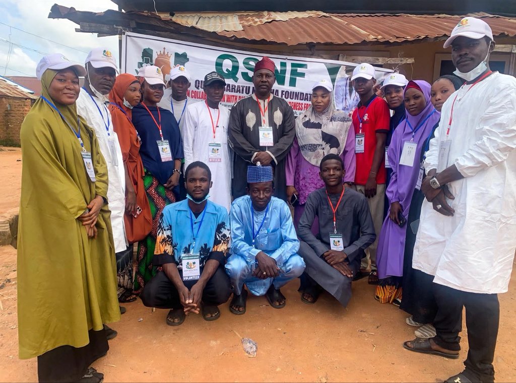 qsnf26's tweet photo. Saturdays are for Outreach. 🤍

QSNF is live at Tudun Barde, Rigasa, bringing healthcare closer to a community where poor road access can make reaching nearby facilities difficult.

From consultations to screenings, referrals and medications — we’re on the ground.

💚🧡 https://t.co/ktrPHeujUI