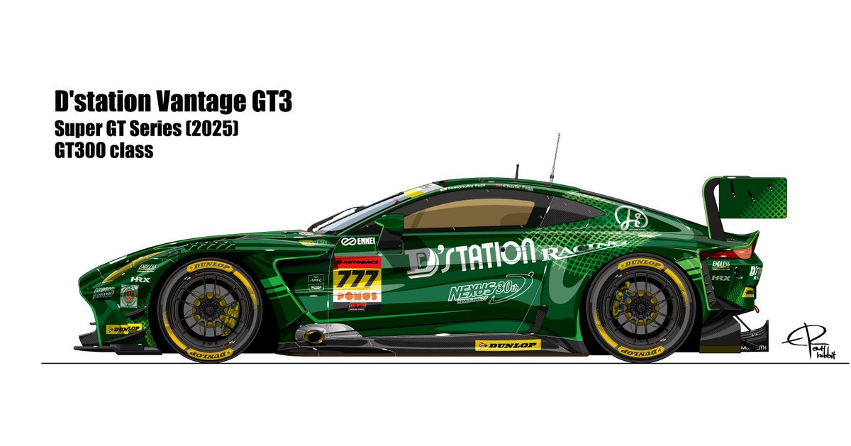 eatrabbit's tweet photo. D'station Vantage GT3(2025)
スーパーGT GT300クラス
#SUPERGT #スーパーGT
#DstationRacing #AstonMartin
#AstonMartinRacing #アストンマーチン https://t.co/LdkSZtCcSX