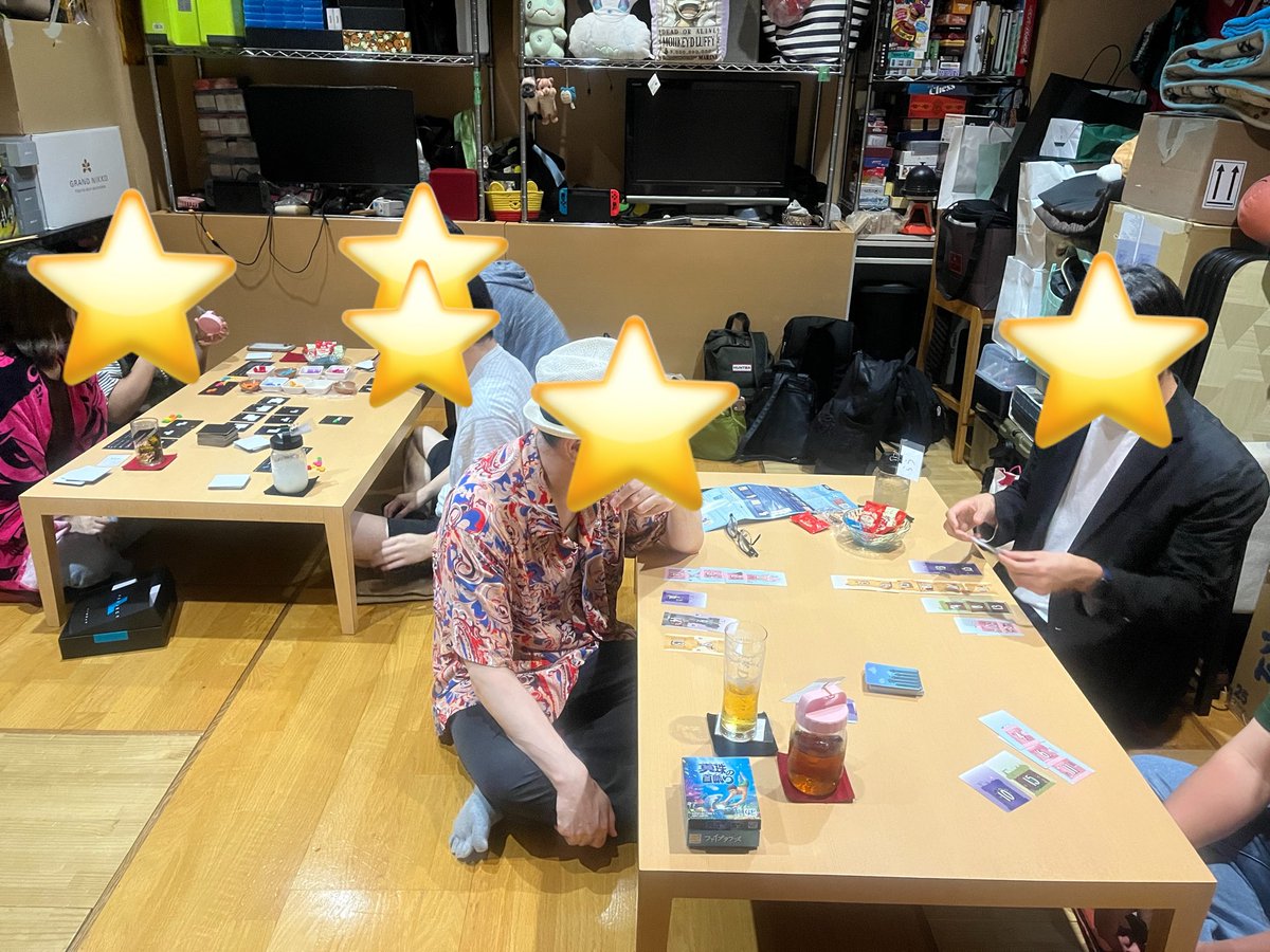 onimasa0904's tweet photo. 昨日はボドゲ会でした✨️
ファイブタワーズ面白かった☺️ https://t.co/QcHfpVZ58w