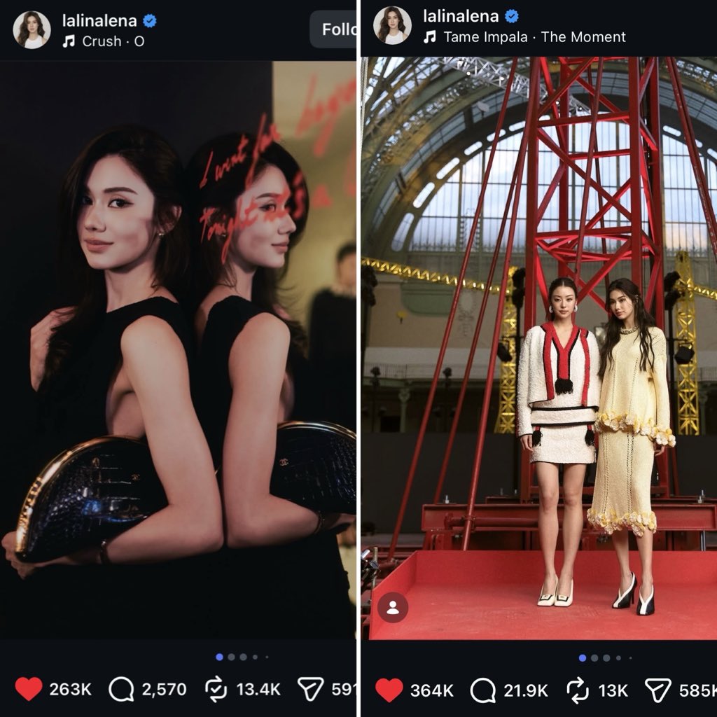 2wisechicc's tweet photo. If we could just increase our engagement on the girls’ recent posts for the Coco Chanel campaign, that would really help. We did so much better last time, so I’m not sure why our numbers have dropped this time, especially considering how much our fandom has grown over the past few months.

I know we’re all swamped with so much content, especially with Pls Love happening at the same time, but I really hope we can put in a little more effort to support the girls’ posts. Better engagement would benefit them a lot, especially for a campaign like this. I genuinely believe we can do much better, and I hope we can pull together and show them the support they deserve. 🥹🫶

#LenaMiu 🦋🧸