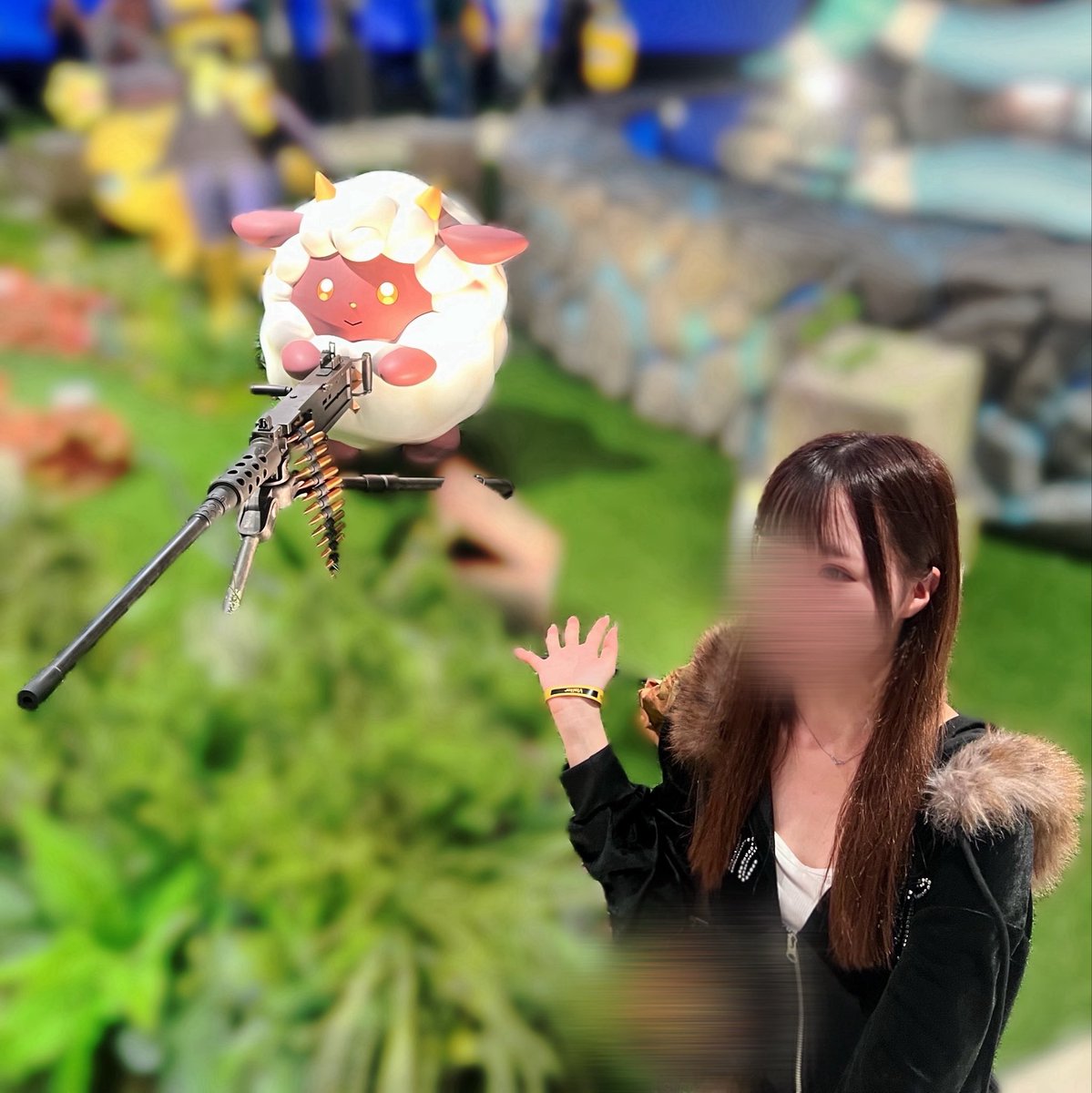 tmg_aika's tweet photo. 弟と念願だった東京ゲームショー行ってきた😻‼️‼️‼️‼️
気になるゲーム結構あってアツい🚰·̫🚰

🗣じゃーんパルワールドー⭐️︎ 
#東京ゲームショー ໒꒱· ﾟ https://t.co/KyYnMWUyFV