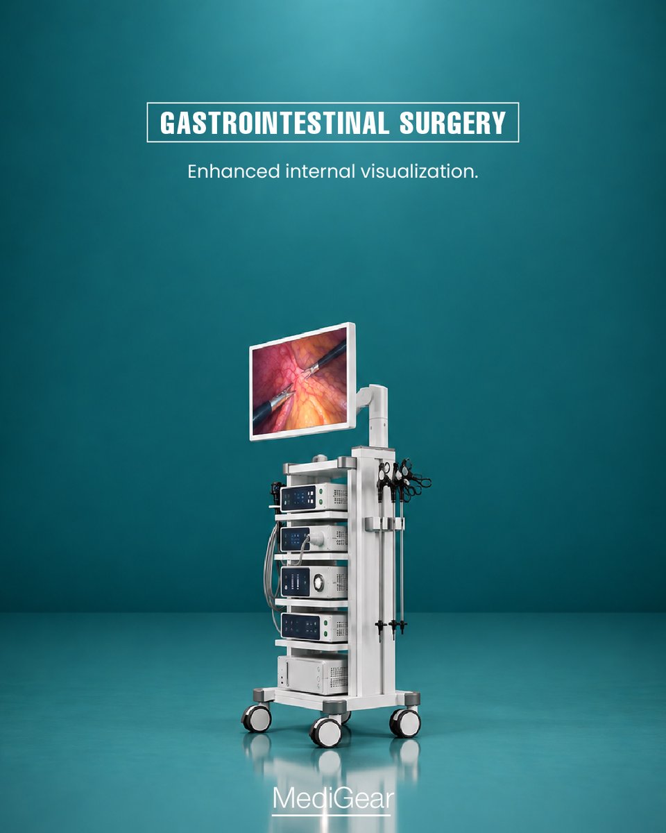 medigearglobal's tweet photo. CLEAR IMAGING. CONFIDENT SURGERY.
π© For inquiries: connect@medigear.uk
This post is intended for general informational purposes only. Medigear is a medical equipment distributor and does not provide medical advice,
#MediGear #LaparoscopySystem #LaparoscopicSurgery https://t.co/FBh2U3yuNp