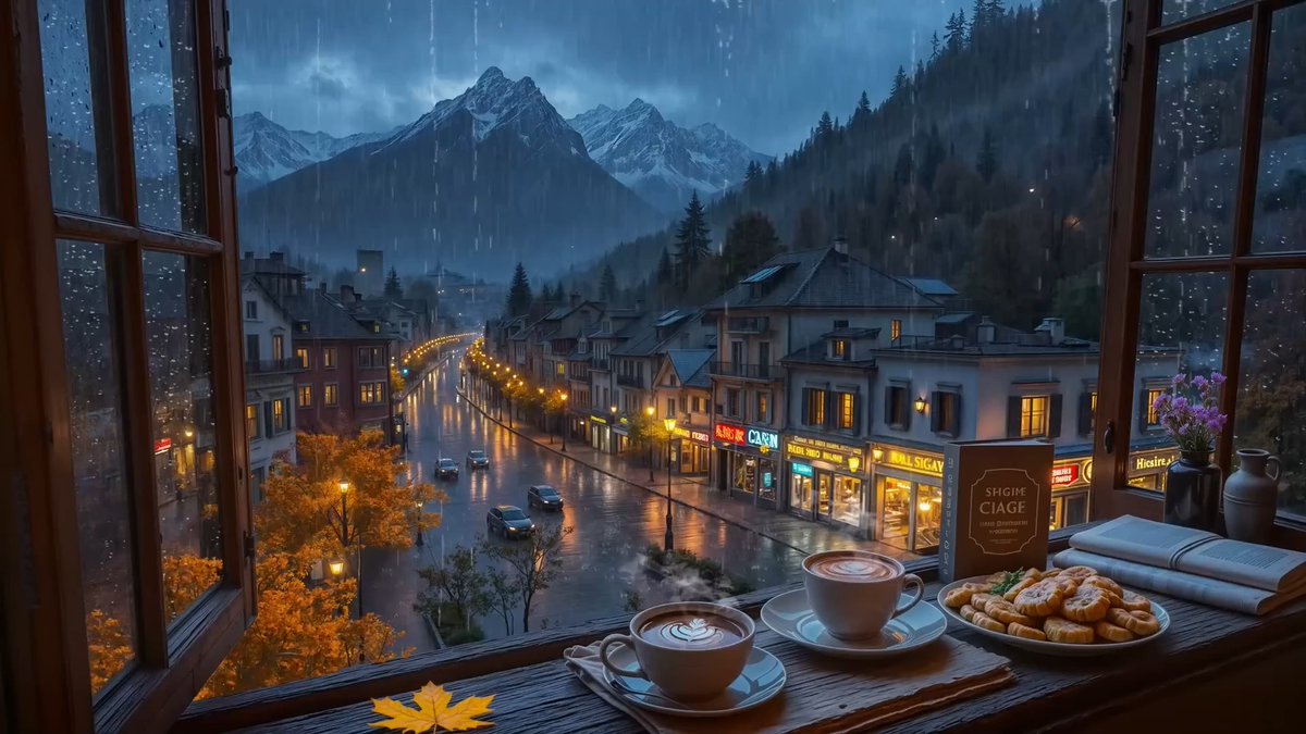 hassiiii's tweet photo. Coffee steam curling up on a rainy sidewalk – city small moments hit different.， https://t.co/uWGSt4R8Gf