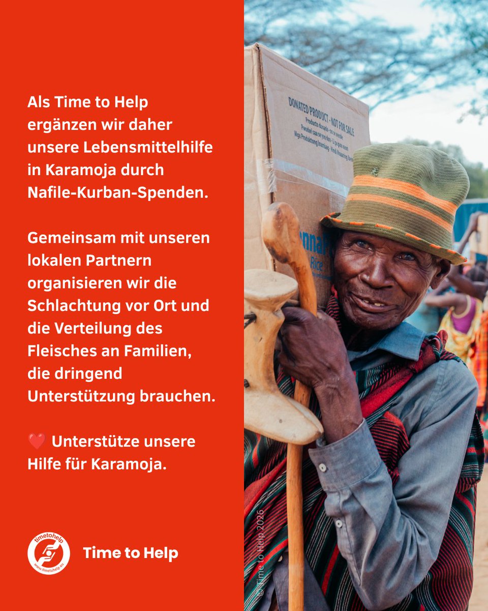 Time_To_Help's tweet photo. Dürre und Ernteausfälle verschärfen den Hunger in Karamoja, Uganda. Mit deiner Nafile-Kurban-Spende unterstützt du unsere Lebensmittelhilfe für Familien in Not.

Jetzt helfen: https://t.co/ma23MyBSH9

#Uganda #TimeToHelp #Nafile https://t.co/8JCgq3aixp