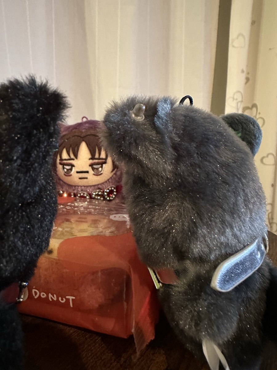 strkor74's tweet photo. ちみ族のドーナツ争奪戦🍩 https://t.co/Jz0UYYRowg