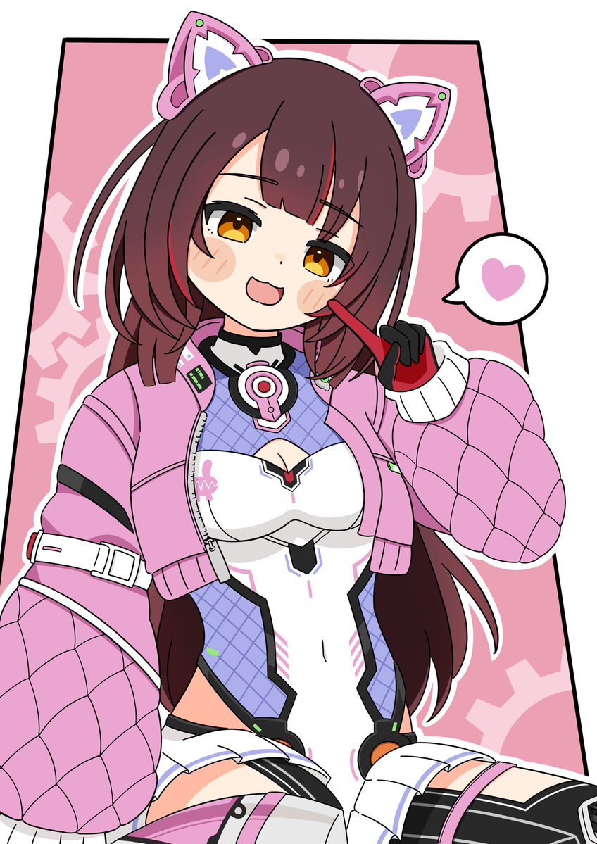 ouch_2510's tweet photo. ホロドリ衣装のロボ子さん🤖

#ロボ子Art https://t.co/gu4PIxSOkG