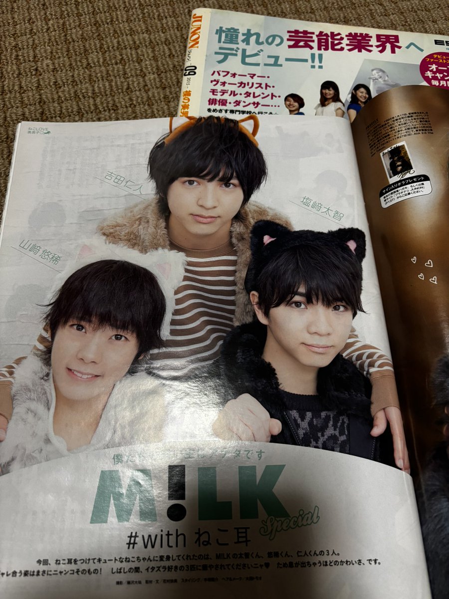 heartinacage80's tweet photo. 平成特撮オタクの嗜みとして(？)10年くらい前のJUNONが大量に家にあり、いつでも神こども時代の🍼を参照できます。 https://t.co/MjvdMfT1vO