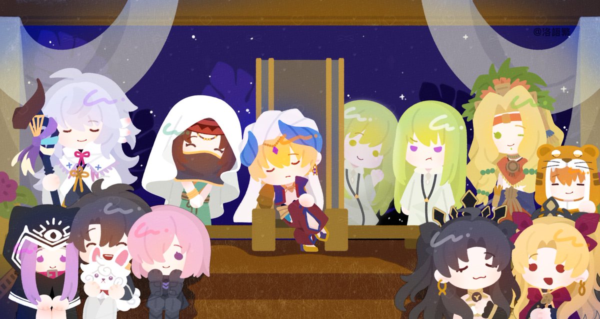 luoyufan98's tweet photo. #FGO
五月画的图，太喜欢了我要再发一次！ https://t.co/clhvCSZsv1