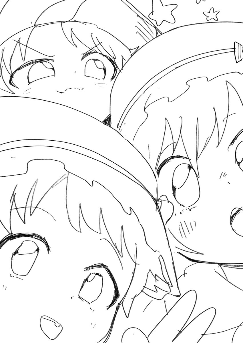 imekuri's tweet photo. 4名様描かせて頂きました！楽しかったー！お貸しくださりありがとうございました！あまりにもラフですいません！
続きはまた描き上がったら載せます🙏 https://t.co/eTswPZYSVv