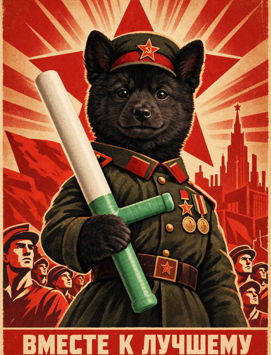 BlackBatonCoin's tweet photo. Black Baton is from America, so he’s sleeping right now , But don’t get it twisted — he’ll be back stronger than Stalin 💀 
 
Ca: Askz6AMzeYVYU8p8sUn6M7roij6Bvpy5NP75iaZspump

#solana #memecoin #memecoin100x #crypto https://t.co/e1hUGWZIbX