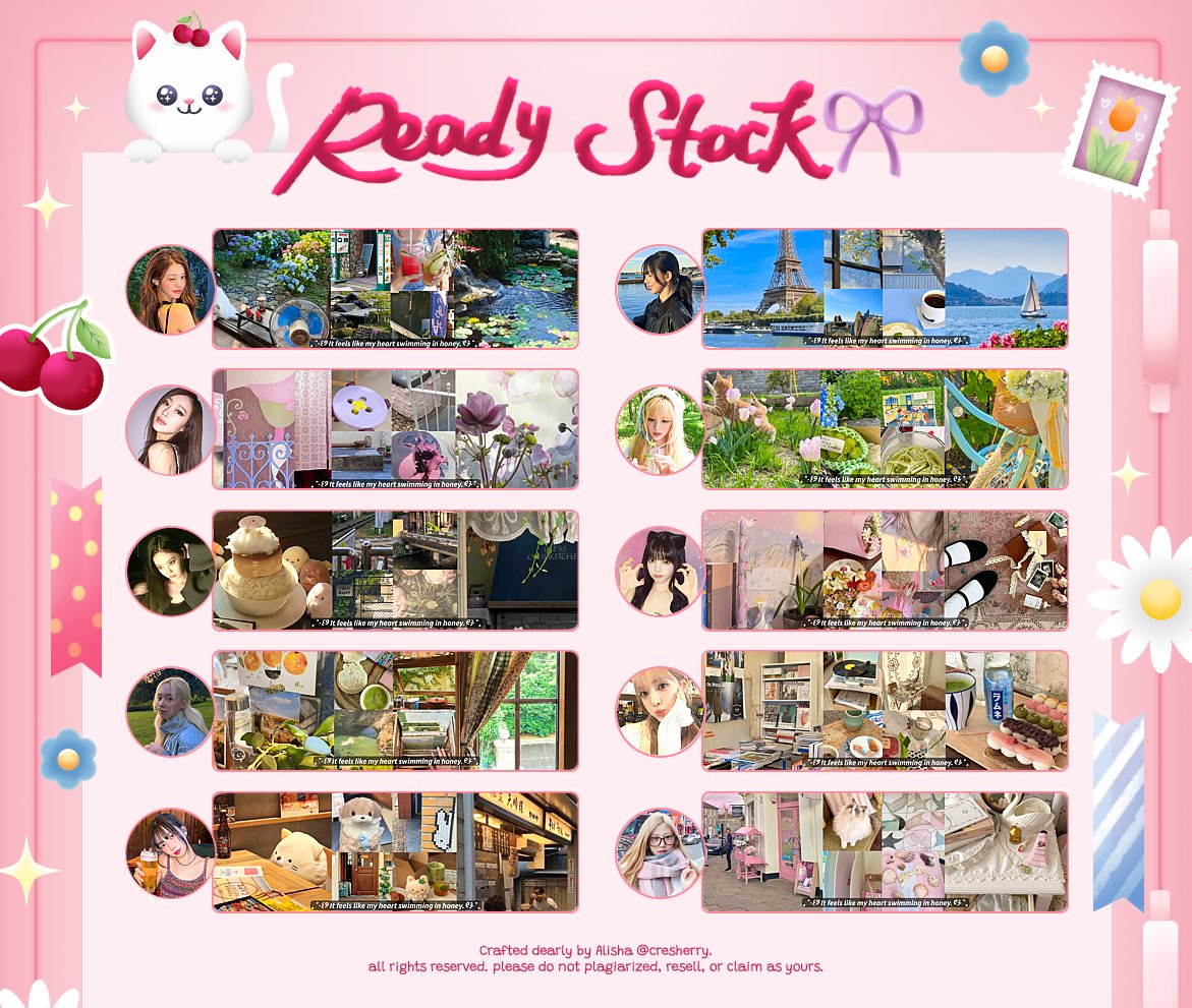 cresherry's tweet photo. a repost will be appreciated 🍀⭐

HAI :3 aku punya beberapa layout rs ‘dreamscape’ yang bisa muntimun langsung jemput via DM, harganya 8k/each dan free retext ya! boleh sebut nama chara atau nomornya aja okeng? MAKACI BANYAK 🤍 #bealanja https://t.co/eQ3Gpx5yBf