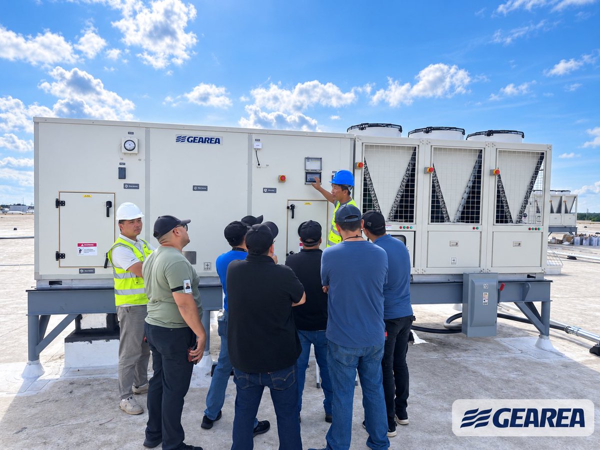 Gearea_Climate's tweet photo. Texas RTU project close-out:

19 days on site
34 units commissioned
4 control-program optimizations
4 days remote testing
34/34 units handed over

Equipment delivery is one step. Commissioning and close-out complete the project.

#Gearea #IndustrialHVAC #RooftopUnit https://t.co/FNbVc5Ud7j
