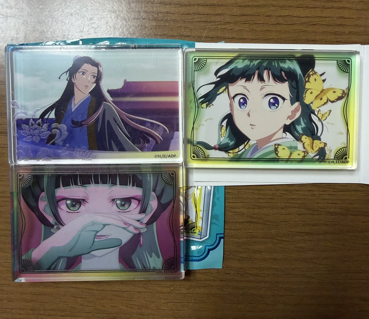 ka__usr0's tweet photo. 【交換】
薬屋のひとりごと ダイソー DAISO
アクリルブロック

求▷画像2���目💖>💜壬氏

譲▷画像1枚目

郵送でのお取引希望しております📮
検索からでもお気軽にお声掛けお願いいたします🙇🏻‍♀️ https://t.co/otE63acUWw
