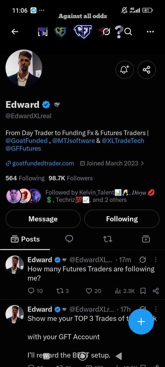 villianfx's tweet photo. @TpwithPolarity @GoatFunded @EdwardXLreal @Leveragedgiant @CableAnalyst Done https://t.co/QScsEAeDkH