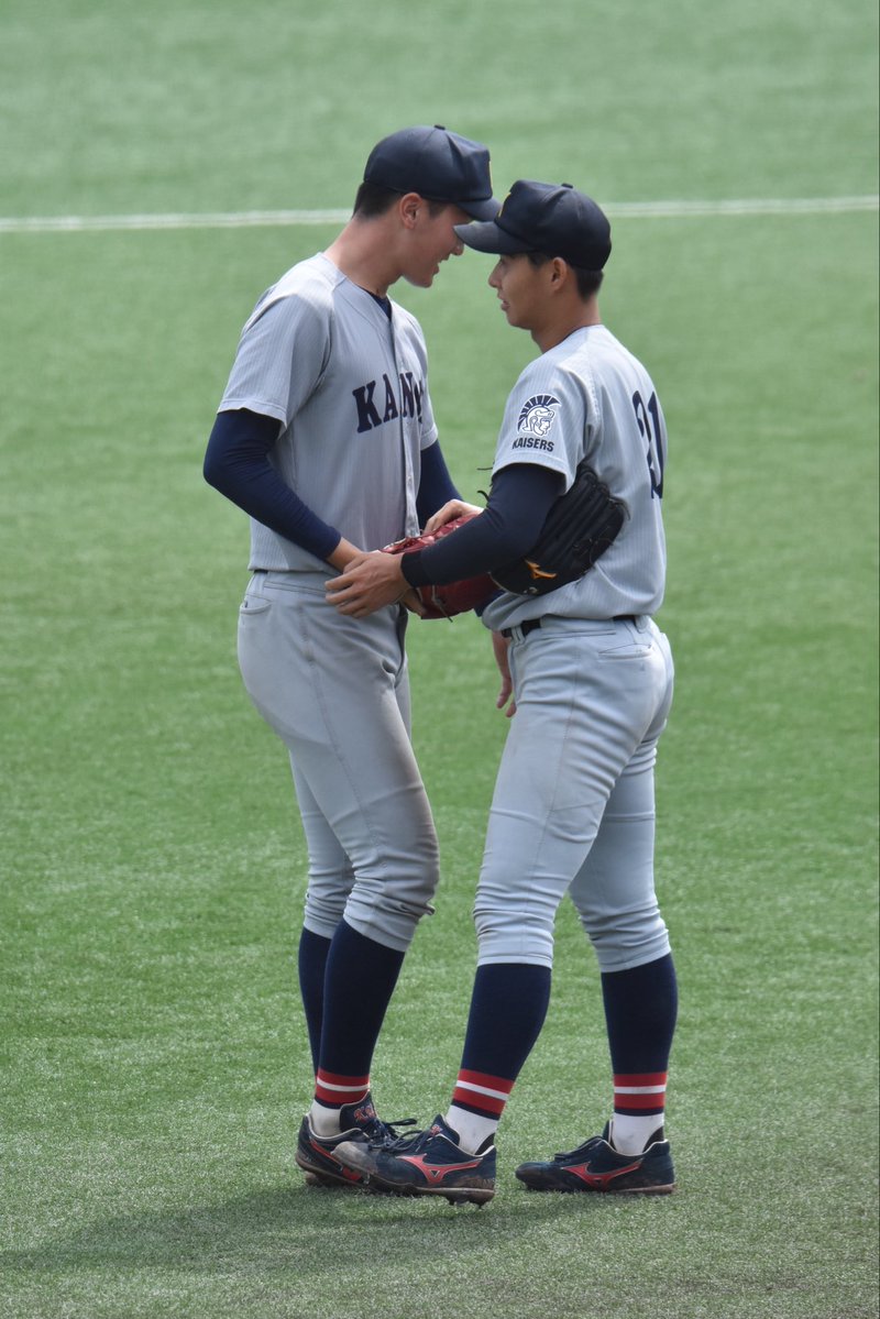 xro1y__'s tweet photo. 2026.09.19
令和8年関西学生野球連盟秋季リーグ戦
関西大学vs同志社大学 1回戦 ᯓ☆
#米沢友翔 https://t.co/mLDbH4RWoh
