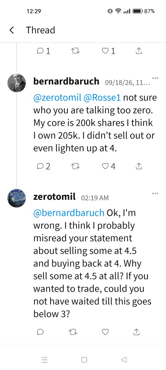TVercetti1987's tweet photo. $ARDX Bernie is constantly lying. He sold immediately after earnings release at $4.5 and bought back at $4. Check is old posts/messages. 
Now he is telling us that he don't sold a single share!!
He is lying again again. It's an unstoppable story.
Don't trust him!
@BernardBaruch https://t.co/tDZ0ni16WM