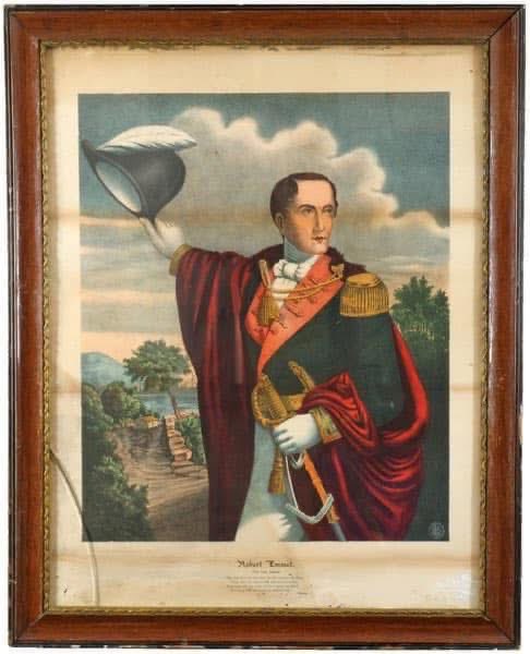 IrishUnity's tweet photo. Robert Emmet delivered his famous speech from the dock on this day 1803, on the eve of his execution. RIP 

“Let no man write my epitaph... When my country takes her place among the nations of the earth, then shall my character be vindicated, then may my epitaph be written.” https://t.co/s8r6epspYP