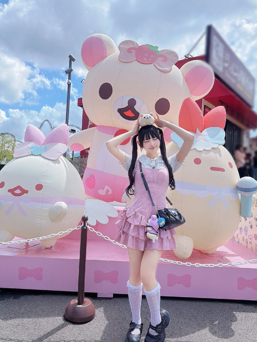 AZATOY_momoka's tweet photo. サンエックス大好き♡

コリラックマと黒髪ツインテールの女の子🧸🎀 https://t.co/sxfvz83MyU