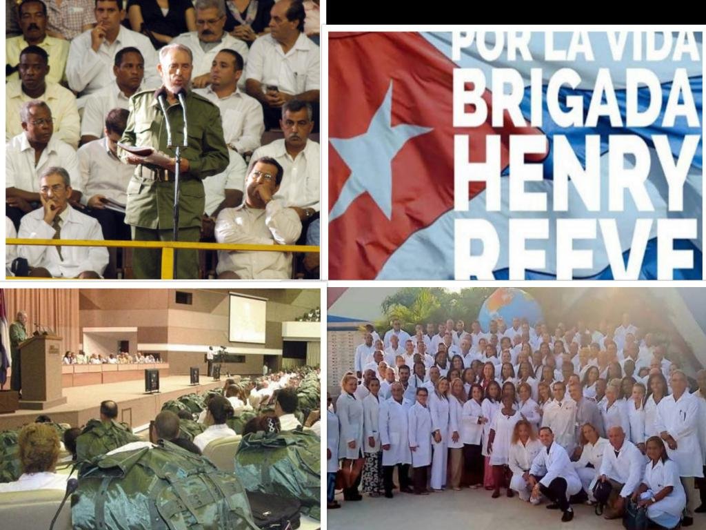 MirtaBenit58880's tweet photo. Especializados  Henry Reeve  cumple 21 años de labor humanitaria en 2026.
Viva el contingente de batas blancas.
Brindar amor y salud , No a la guerra y el genocidio. 
#100AñosConFidel 
#CubaViveEnSuHistoria
@CubacooperaDj
@Colaboracionqba https://t.co/Wc0HNJm73Q