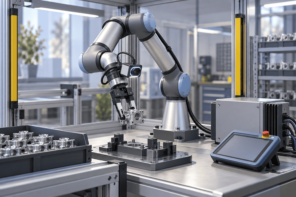 CEI2QSM's tweet photo. Universal Robots Gen 7: conectividad para IA física

#AutomatizaciónIndustrial #IAFísica #PolyScopeX #robotscolaborativos #UniversalRobotsGen7
https://t.co/1GkdxuHbij https://t.co/pqNY9Pdbqb