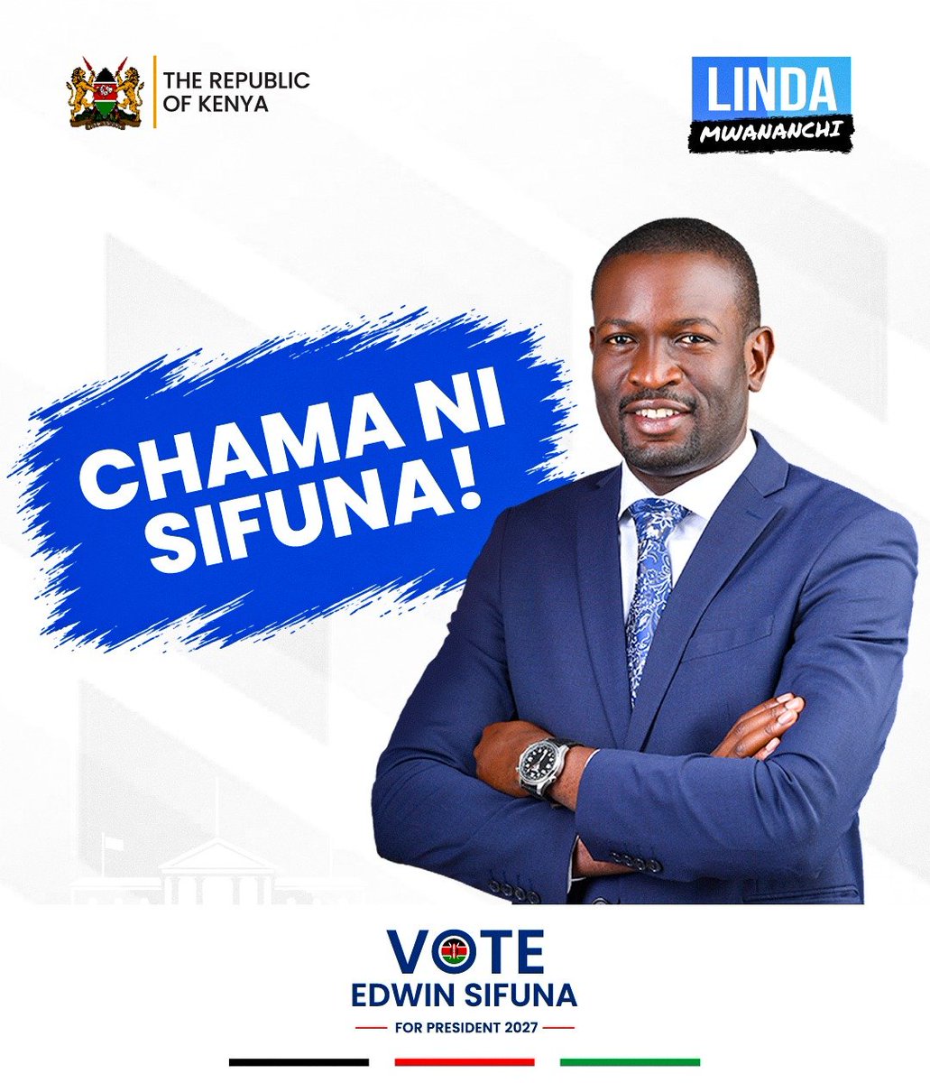 PChessa2's tweet photo. The game will never be fixed against H.E Sifuna because we the people-SHALL mandatory have the say
#Sifunathe6th
#PeopleChosen 
#WeSikia https://t.co/gF97ST7YCV