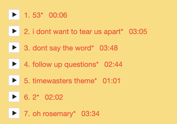 cartercaudio's tweet photo. Album next month
7 songs 16 minutes (sorry)
feat. many friends of mine https://t.co/LcbyeYOpbe