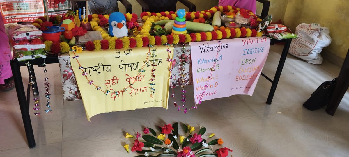 dm_kannauj's tweet photo. जनपद कन्नौज में 09 सितम्बर से 08 अक्टूबर 2026 तक 09वें *राष्ट्रीय पोषण माह* का आयोजन सभी आंगनवाड़ी केन्द्रों पर किया जा रहा है‚ जिसके क्रम में आज दिनांक 19-09-2026 को विशेष आयोजन के रूप में आँगनबाड़ी केन्द्र आस्करनपुर्वा, नागापुर्वा, अजयपाल, एवं रामपुर बैजू  में गर्भवती महिलाओं, धात्री माताओं एवं बच्चों के स्वास्थ्य, पोषण तथा समुचित खानपान के प्रति जागरूकता बढ़ाने के लिए विभिन्न गतिविधियां आयोजित की गयी।
@CMOfficeUP 
@UPGovt 
@InfoDeptUP 
#aganwadi