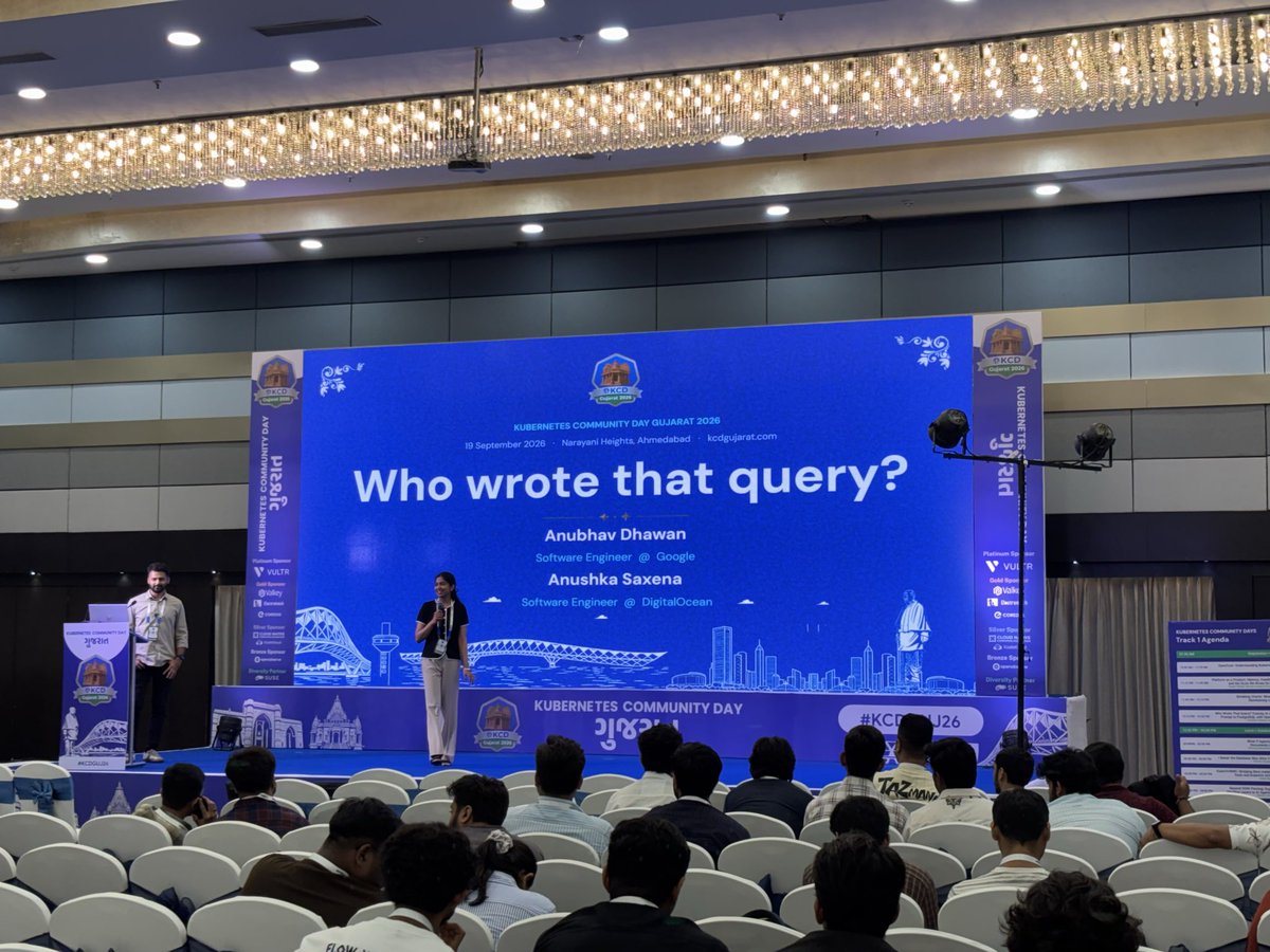 ArmanKoradia's tweet photo. Productive &amp; pretty Informative Saturday! Thanks to @kcdgujarat 
I hope #CNCF continues doing this every year in Gujarat #KCDGUJ26 #kcdgujarat 
Cheers to constant learning! https://t.co/4XSts54JUP