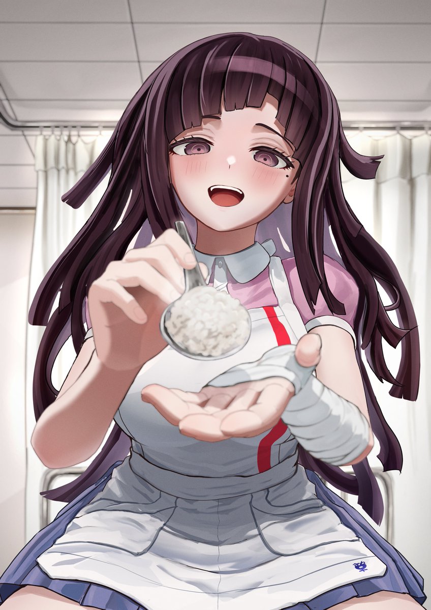 sasatake012345's tweet photo. 罪木「はい、あーん」 https://t.co/baVKTONJal