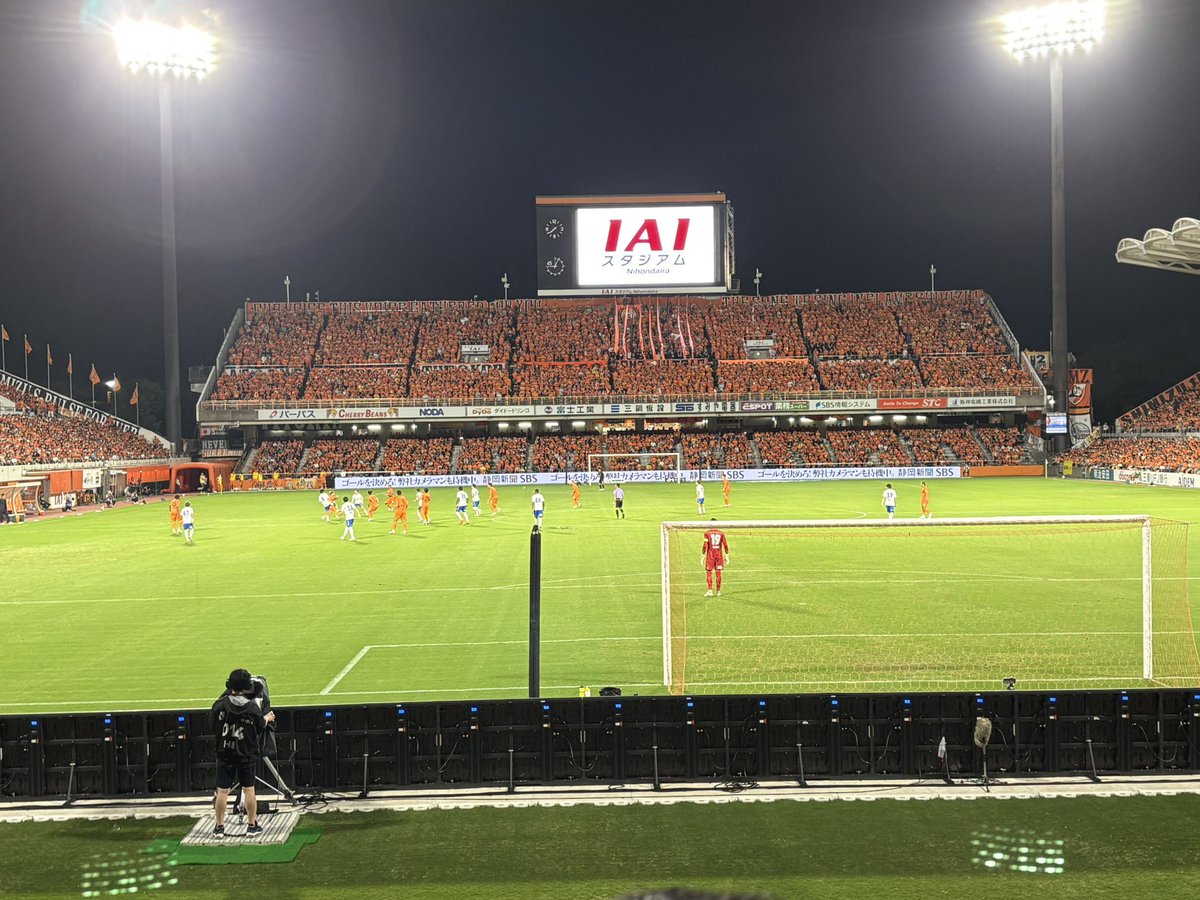 Egreen_michi's tweet photo. ユースからダッシュで来ました！得点後着席しましたw https://t.co/CB7HoSq7f5