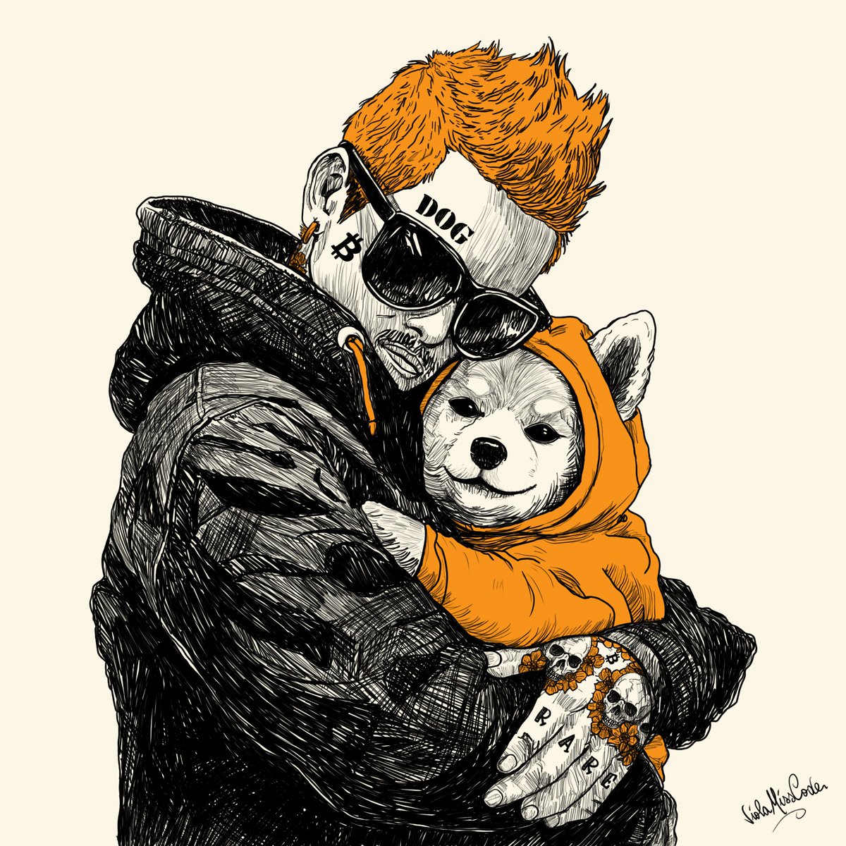 ViolaMissCode's tweet photo. Punks love $DOG https://t.co/DFJ2AOKKWS
