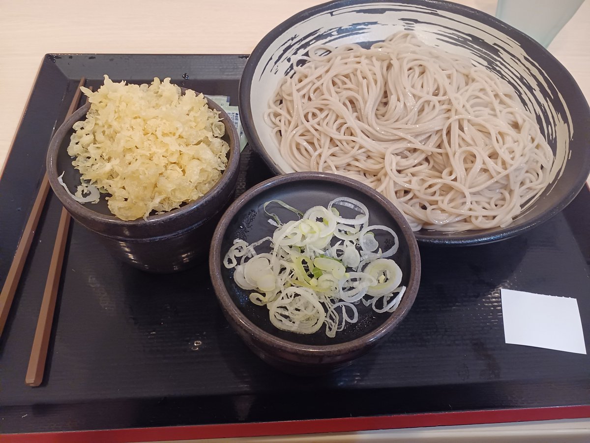 Shelgon30's tweet photo. まだあちいんで、そば食べました https://t.co/uyB8waQwXQ