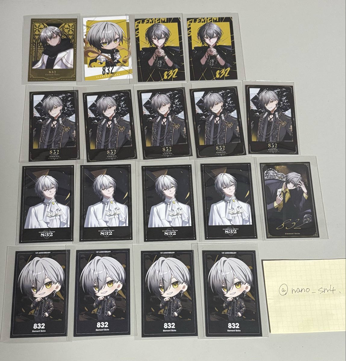 nano_sn4's tweet photo. EL6 グッズ交換   〜更新〜

【譲】1~4枚目💛💜🩵🩷

【求】画像5.6枚目  ❤️ > 🤍
 
郵送希望
1弾3弾の交換可の場合、比率違交換〇

取引のご希望に添えない場合は♡のみで対応させていただきます。
検討のため返信にお時間いただく事がありますのでご了承ください。

#EL6交換 #EL6グッズ交換 https://t.co/XxaJLPqxga