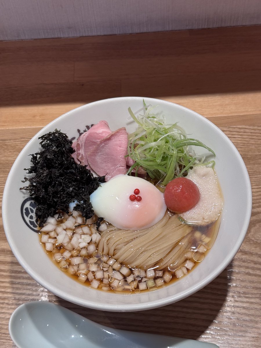 kimidorine's tweet photo. 時々ラーメン健康生活2026/9/19
つけ蕎麦 津桜さん
冷香麺+貝のしずく(つけ麺) https://t.co/ctDhL4vxzn