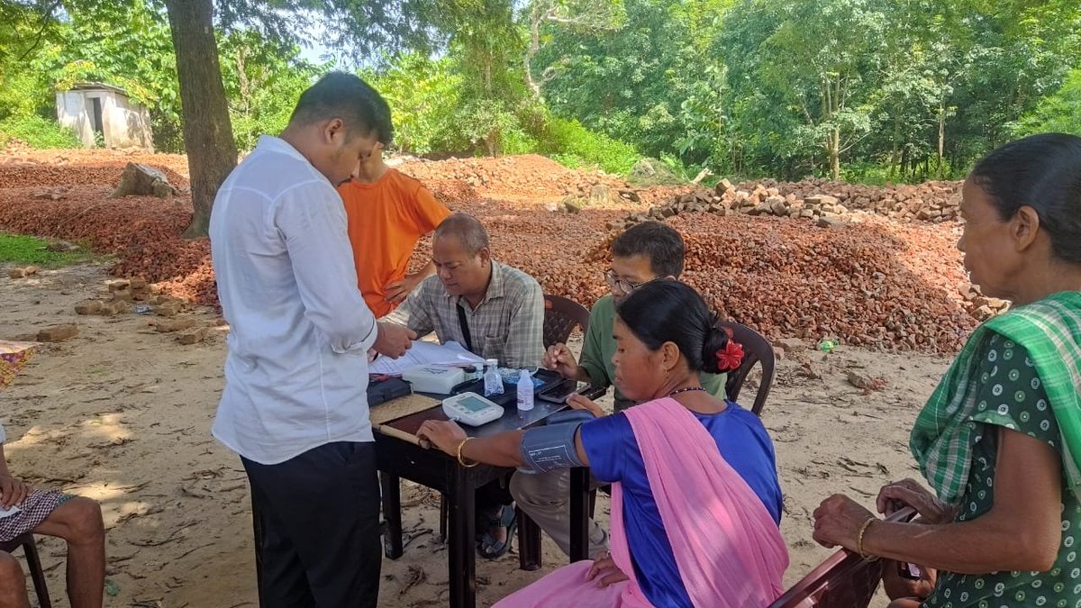 OKhowai's tweet photo. A Health Screening Camp was organized today, 19/09/2026, at Takchaya JB School, under Tulashikhar Block, Khowai District, with a total of 31 beneficiaries receiving health screening services.

#HealthScreeningCamp #VHATMMU  #PublicHealth #TataAIG #CSR
MyGov Tripura Hfw Tripura https://t.co/lW9y2UIOH6
