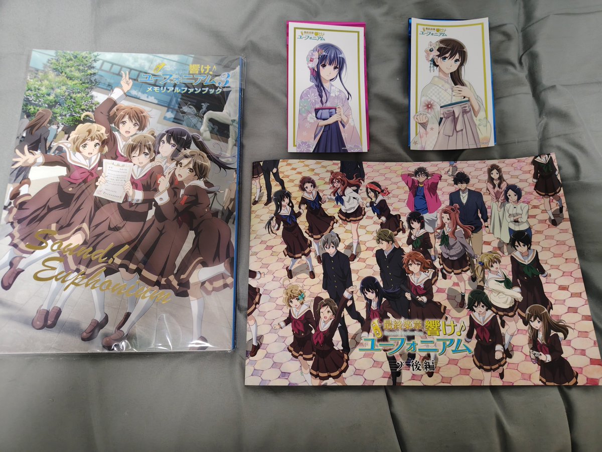 anizankai's tweet photo. チネチッタで最終楽章響け！ユーフォニアム後編と北宇治カルテットの舞台挨拶を見て来ました！
前回は真由、今日はみぞれをひけて嬉しいです。11年間追いかけてよかったです。久美子たちには卒業後、よき人生があるように願ってやみません。

#anime_eupho
#ユーフォ最終楽章 https://t.co/70zEQkef9w