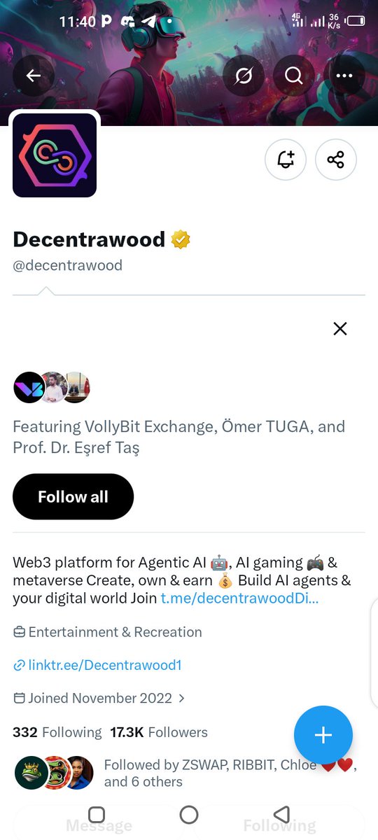 Gabriel1816357's tweet photo. @decentrawood A = kucoin https://t.co/k9VzyJIbGX