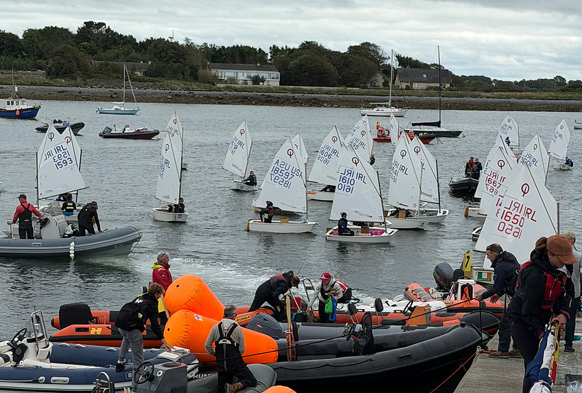 AfloatMagazine's tweet photo. Creighton and Ryan Take Optimist Connacht Titles on Galway Bay https://t.co/xh6lE3GXN5 #Optimist #Sailing #GalwayBay #IODAI #SailingChampionships https://t.co/qCL3cCJSjp