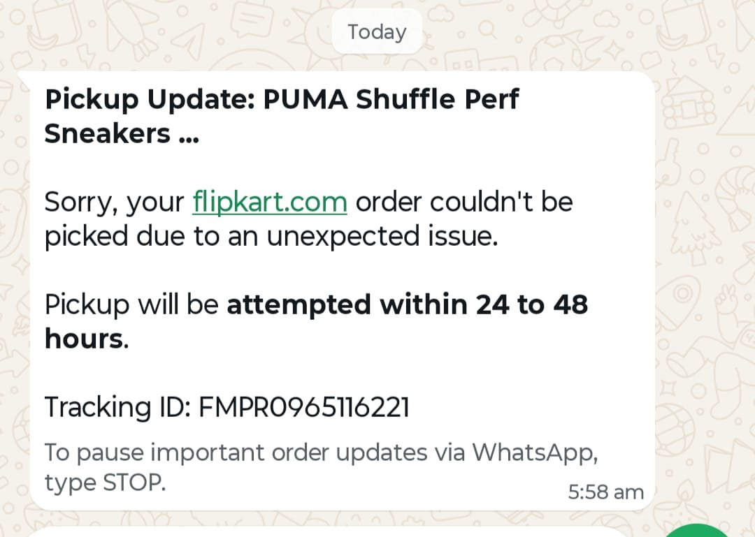 Secret_Hawk84's tweet photo. @flipkartsupport wow what a pathetic service again my pickup was cancelled!!
what the hell is this ????
now what u will reply @flipkartsupport ??
can't u understand your customer's urgency?
if someone has ordered something then he/she must need that item....
enough is enough i want my money back https://t.co/MYlhNkWhco