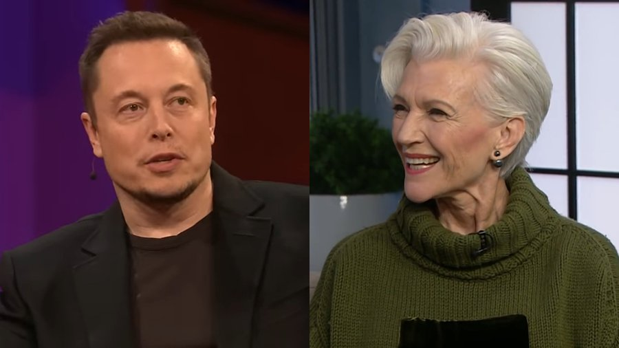 ResisttheMS's tweet photo. Maye Musk: "Elon was my Grok from the age he could read encyclopedias, as he remembered all the facts. Lucky me." https://t.co/hJW1qGaSPw