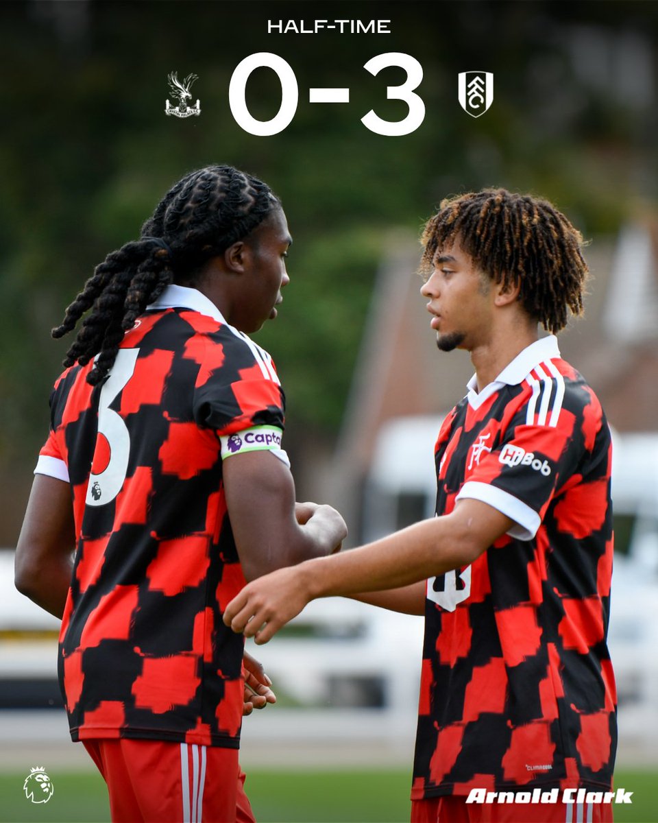 FulhamAcademy's tweet photo. An excellent first half from #FFCU18. 👏 https://t.co/UNzstKcROh