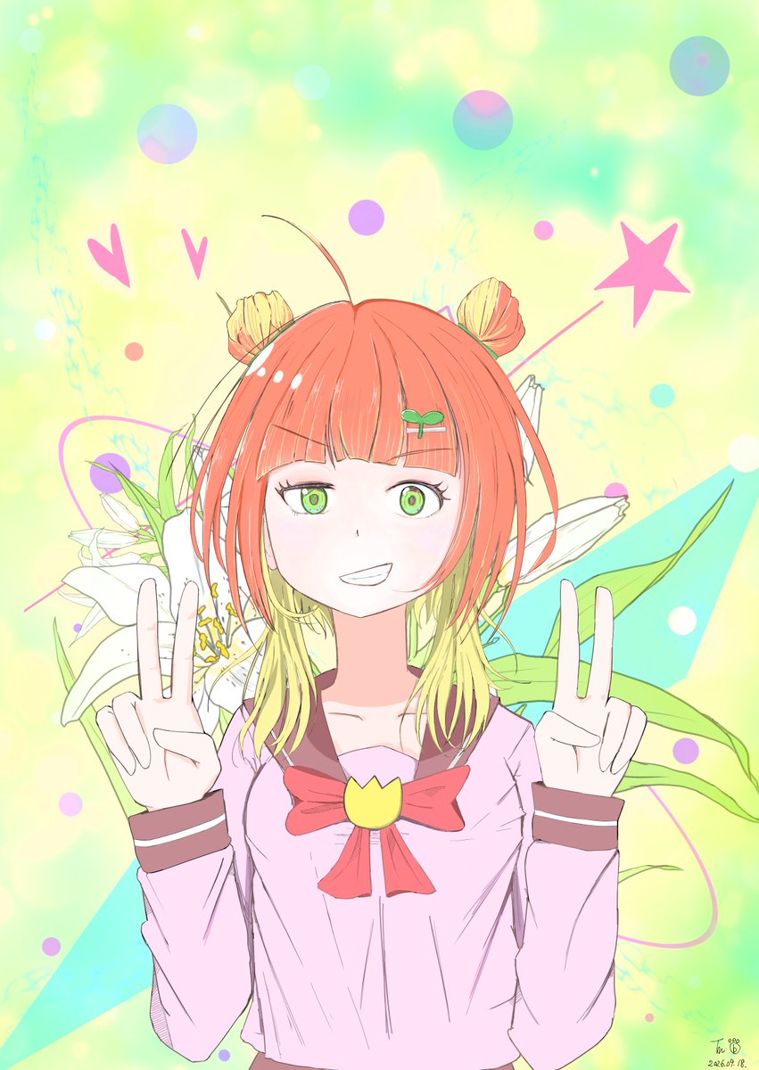 bunta_art's tweet photo. ピスピース✌️

#illustration #農園マスコット https://t.co/vxmQwyh0jC