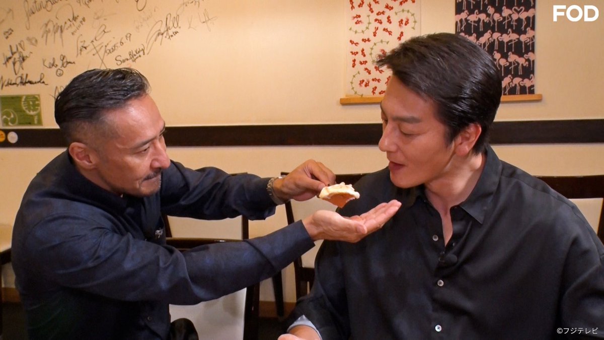 fujitvplus's tweet photo. 『#極道スイーツ ～コワモテ俳優2人のぶらり絶品甘味巡り～』
#FODプレミアム で 第4回を配信開始！🆓

˗ˏˋ 🍰 #本宮泰風 ＆ #山口祥行 🥞 ˎˊ˗

コワモテ俳優コンビが甘味に悶絶する、
異色スイーツぶらり旅！

今回攻め込むのは、浅草🔫
予約必須！幻の3段ふわふわパンケーキを喰らう！

#FOD

https://t.co/NNjI5fFiiE