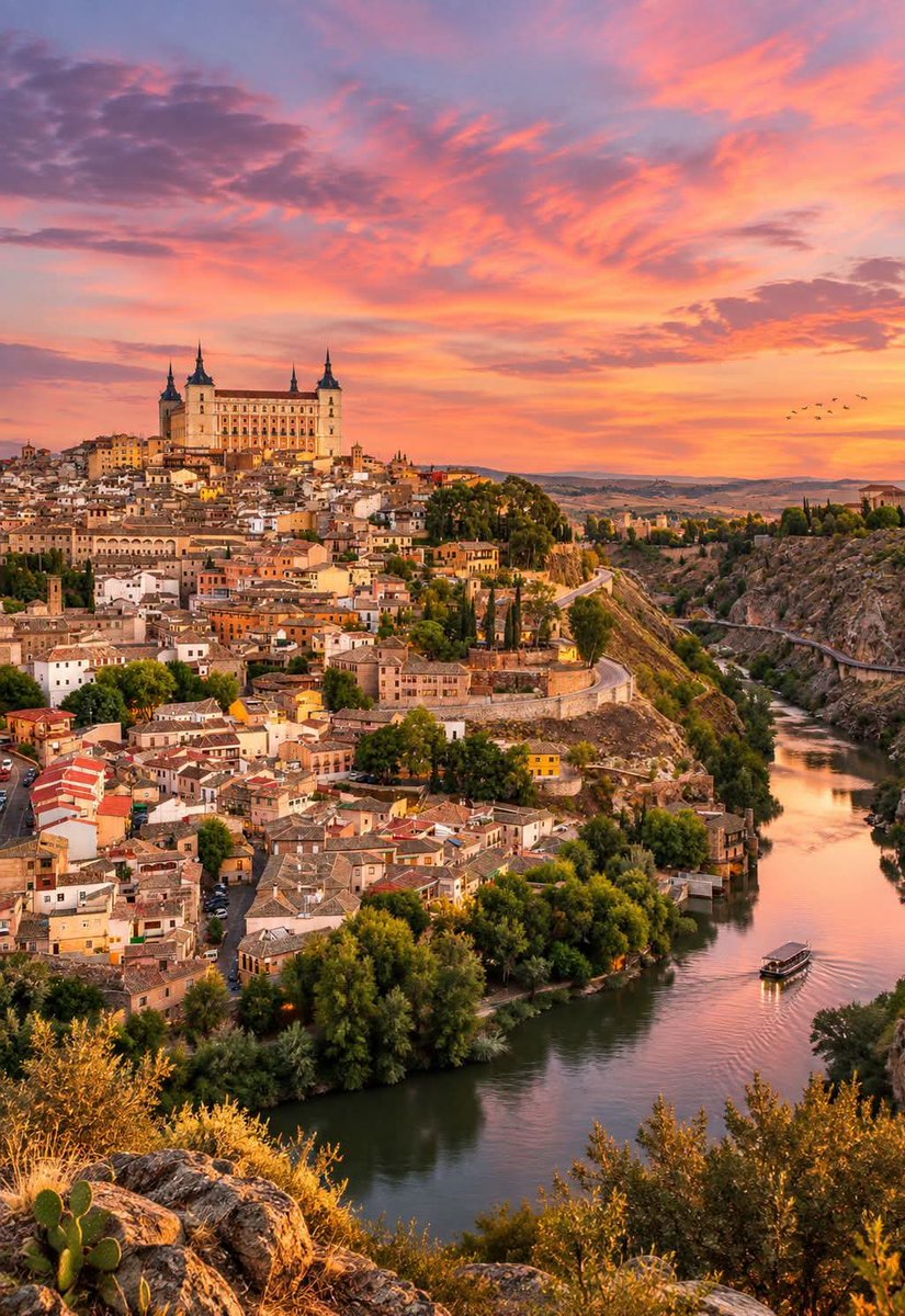 world_tourists_'s tweet photo. Toledo, Spain 🇪🇸 https://t.co/dX9juJHWUF