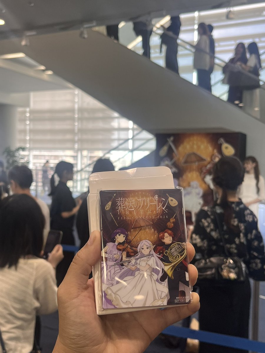 deadayooo's tweet photo. Frieren Concert in Osaka https://t.co/Wg2r6BtkgV