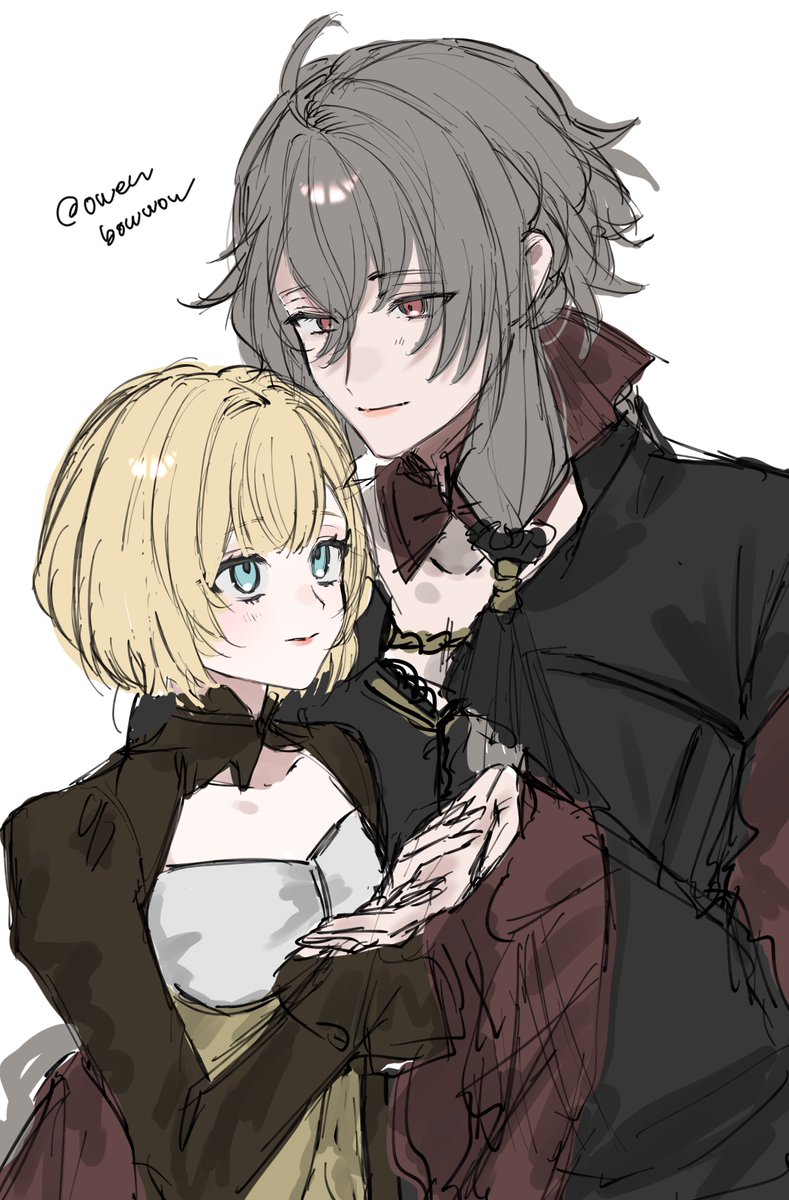 owenbowwow's tweet photo. #乙女ゲーム好きな人と繋がりたい 
 #乙女ゲーム好きさんと繋がりたい 
 #乙女ゲームクラスタさんと繋がりたい

終遠のヴィルシュにハマりました。
落書きばかりしてます🎨

発売数年経ってる物などは普通に感想💬します（根幹的なネタバレはぼかしつつ）🐾

よろしくお願い致します💓💓💓 https://t.co/e6fdZ0rCV2