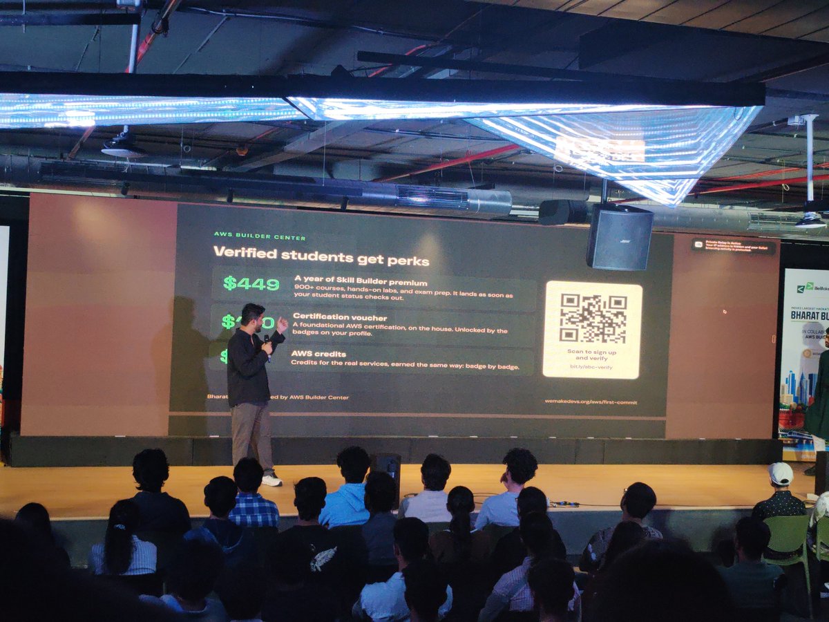 adityadotcode's tweet photo. Still thinking about the First Commit IRL Hackathon at Polaris School of Technology! 

I got to build, learn, and meet so many people from the developer community.

Anyone else who participated? 👀

Would love to connect and hear what you built! 🤝

#BharatBuilds #wemakedevs https://t.co/AVkPJziWBn